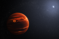Telescopio espacial James Webb detecta ardientes remolinos de nubes en un planeta distante