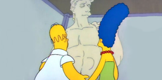 Cómo Los Simpson predijo la disparatada decisión de despedir a una profesora por mostrar el David de Miguel Ángel