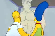 Cómo Los Simpson predijo la disparatada decisión de despedir a una profesora por mostrar el David de Miguel Ángel