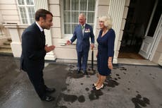 Manifestaciones rodean visita del rey Carlos III a Francia