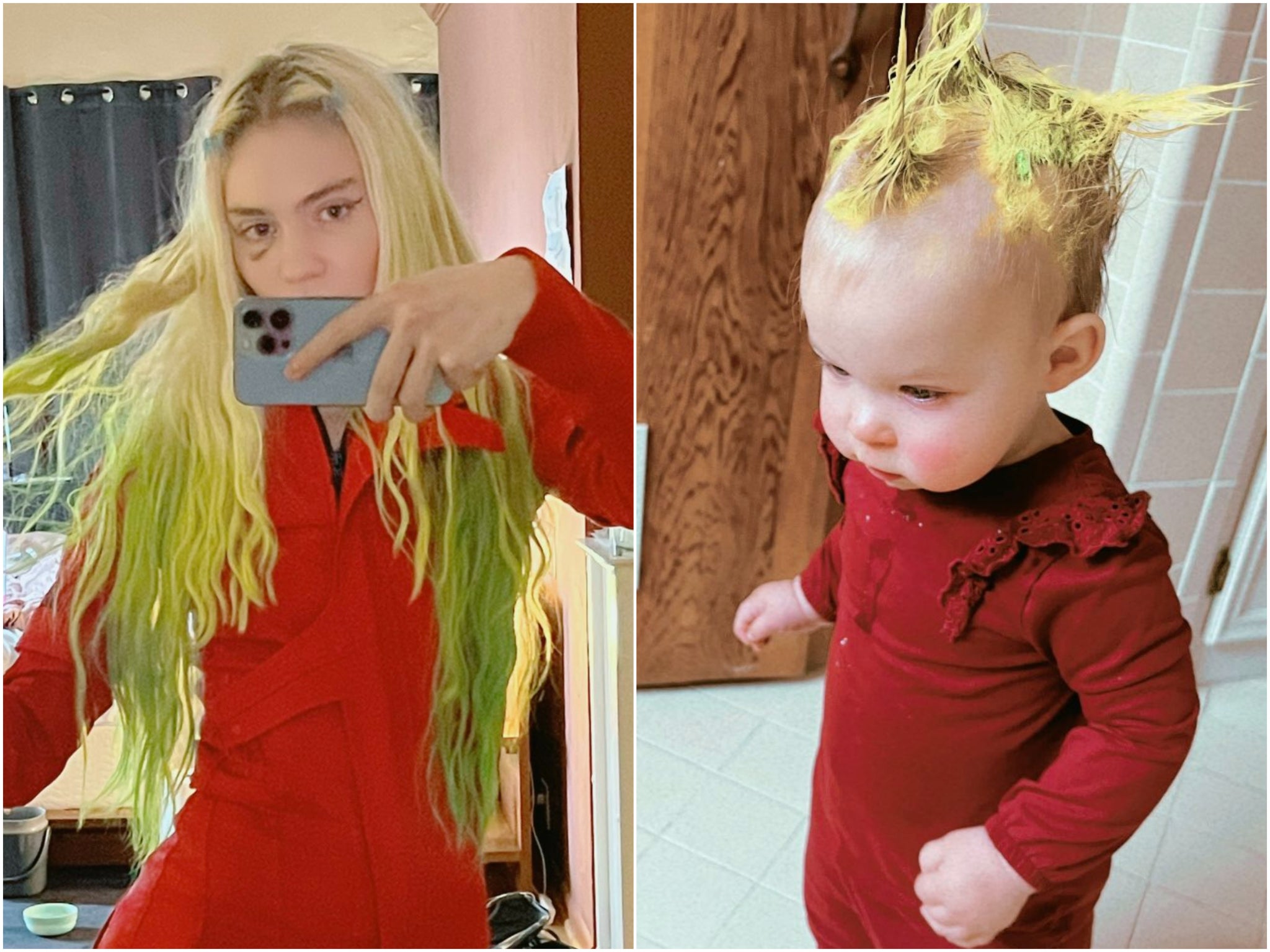 Grimes comparte en Twitter inesperada foto de su hija con Elon Musk y dice que le cambió el nombre