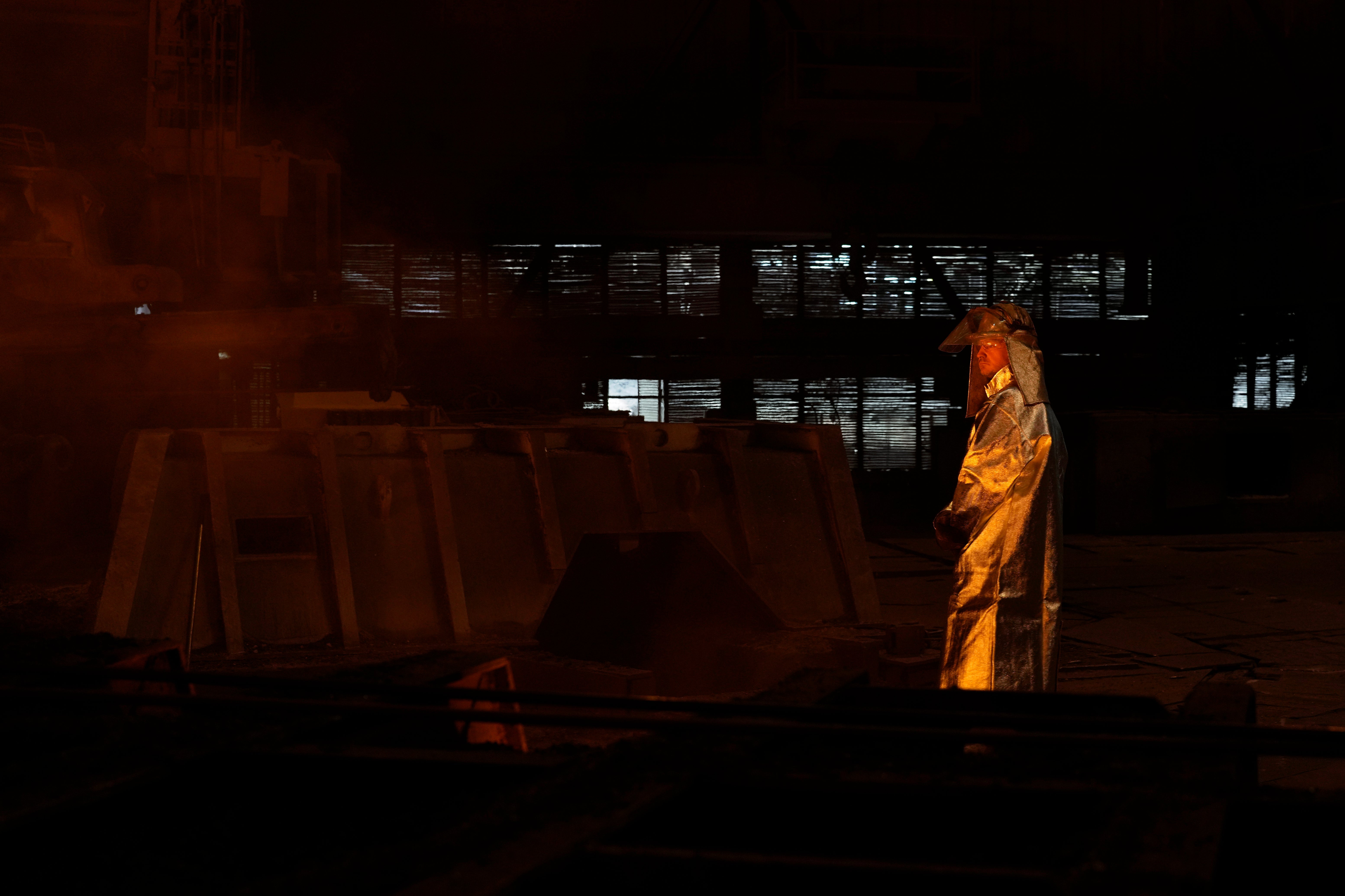 UCRANIA-GUERRA-INDUSTRIA DAÑADA