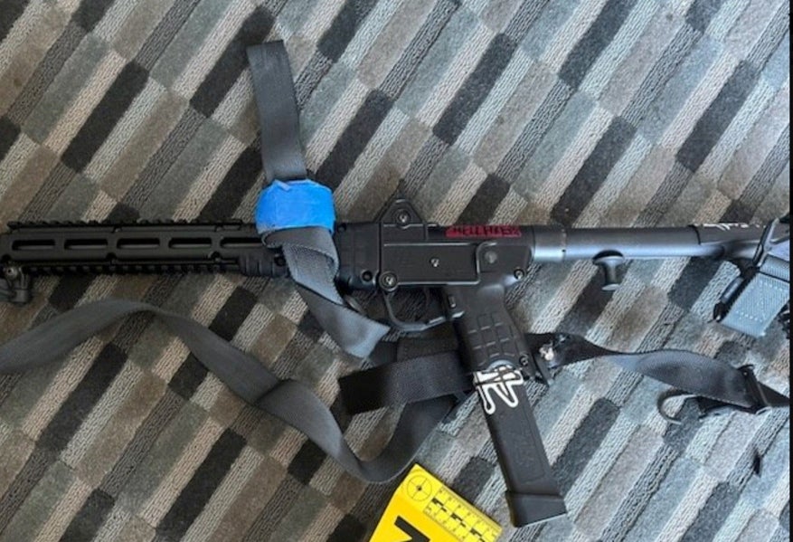 One of the rifles used by Nashville school shooter