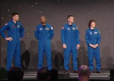 NASA presenta a los cuatro astronautas que volarán a la Luna en la misión Artemis 2