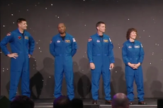 NASA presenta a los cuatro astronautas que volarán a la Luna en la misión Artemis 2