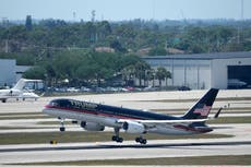 Trump viaja a Nueva York para entregarse a las autoridades