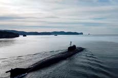 Rusia pone en alerta a su flota del Pacífico para ejercicios