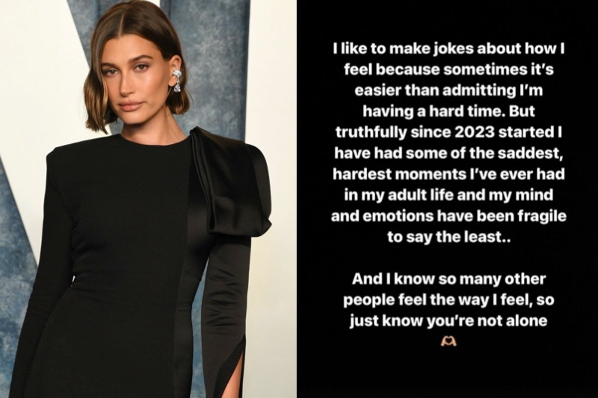 Hailey Que Hailey Bieber reconoce que ha enfrentado “algunos de los momentos más ...