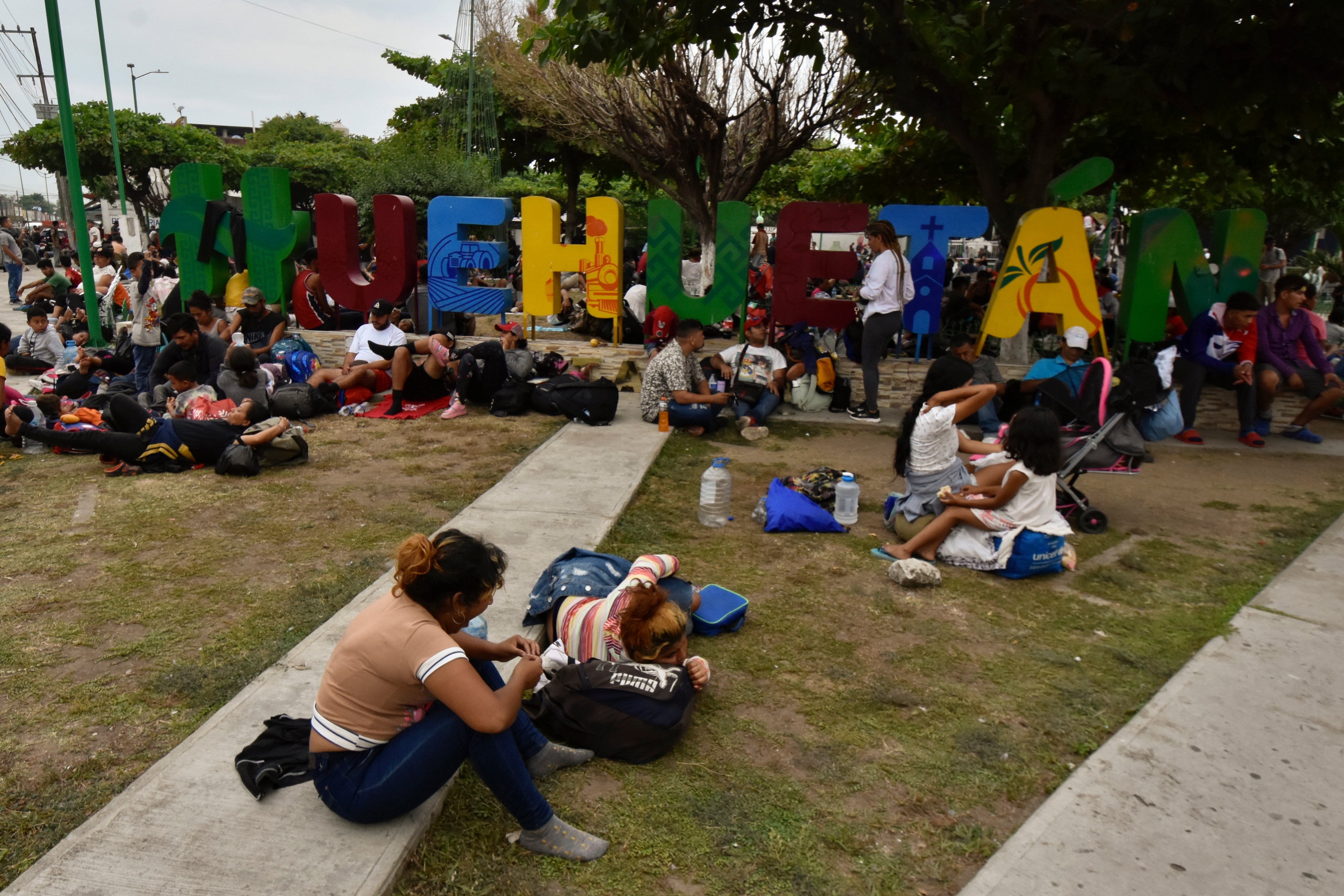 MÉXICO-PROTESTA MIGRANTES