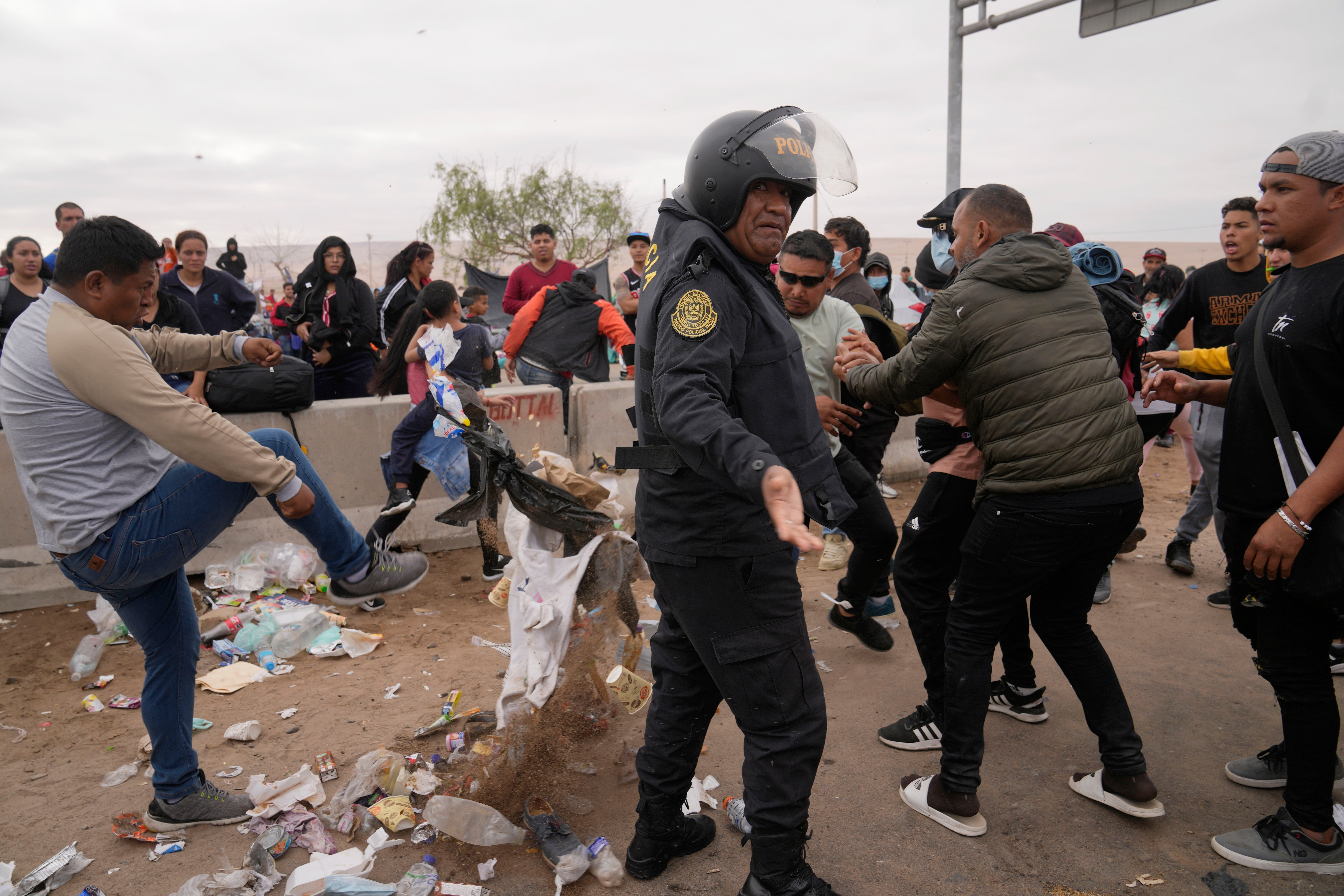 CHILE-PERÚ MIGRANTES