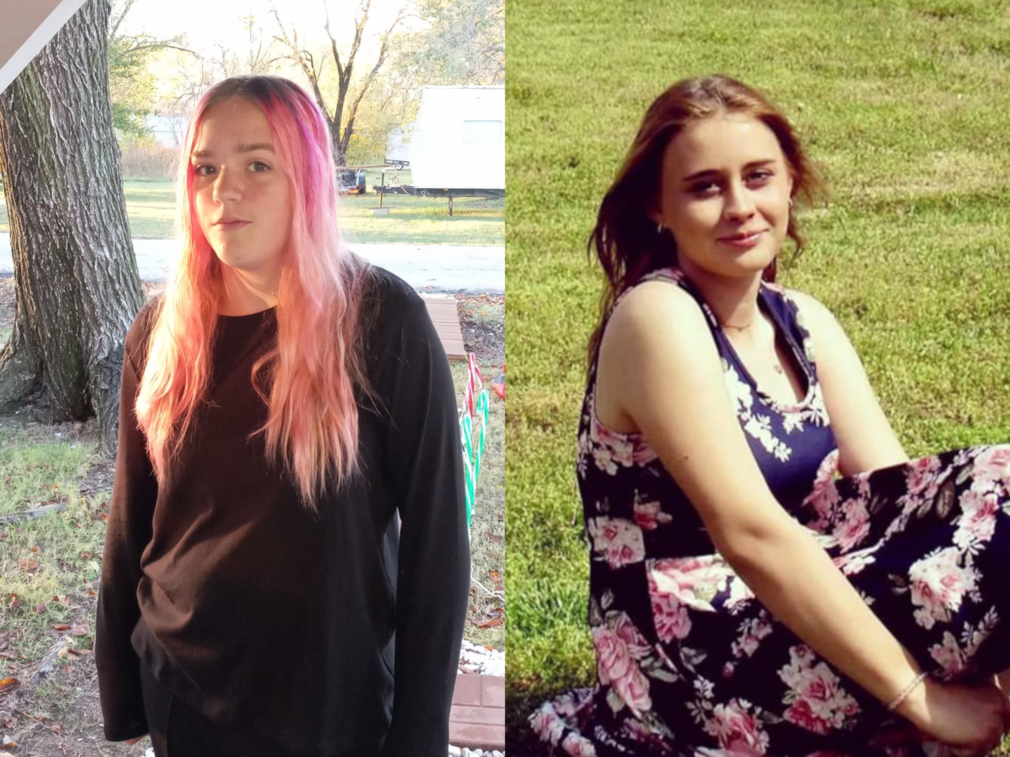 <p>Las adolescentes desaparecidas Brittany Brewer, de 16 años, a la izquierda, e Ivy Webster, de 14, a la derecha, fueron encontradas muertas en Oklahoma en mayo de 2023</p>
