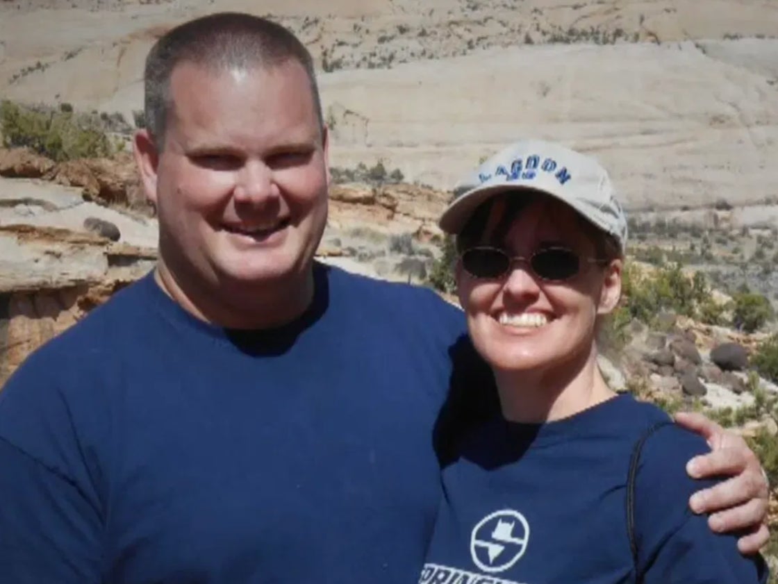 Chad y Tammy Daybell antes de que muriera en octubre de 2019
