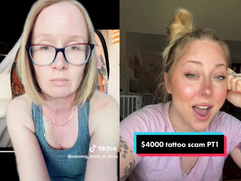 Tattoogate de TikTok: una tatuadora se vuelve viral por su estafa de precios y cambios de diseño