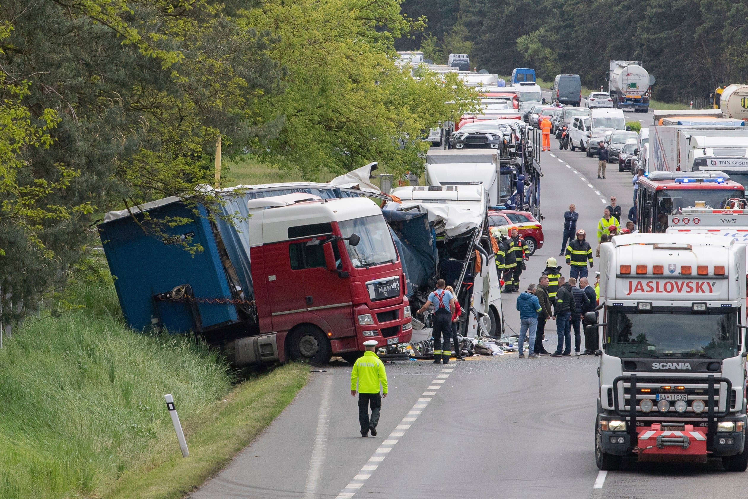 ESLOVAQUIA ACCIDENTE