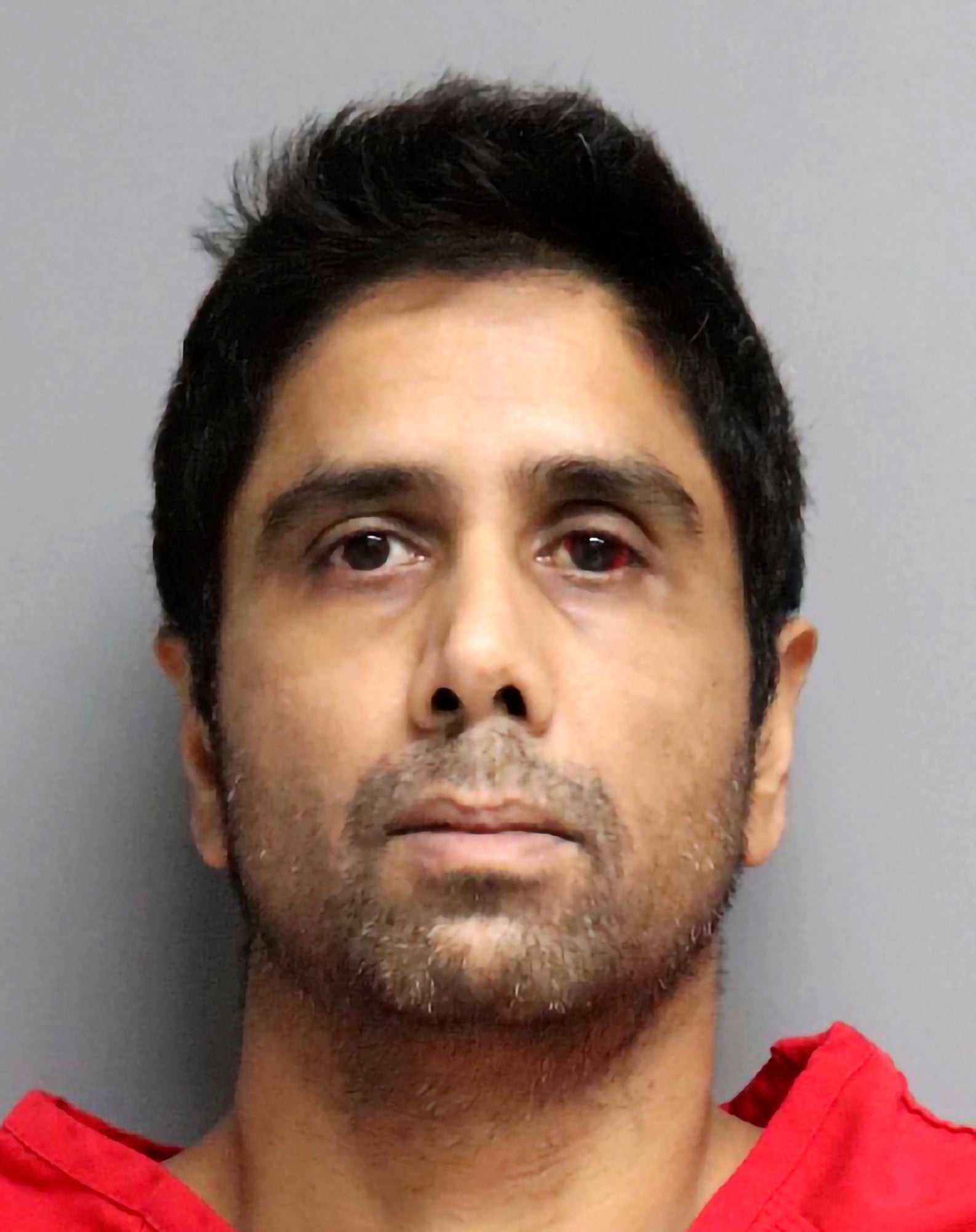Dharmesh Patel, fotografiado el año pasado, enfrenta cargos de intento de asesinato por precipitarse en su vehículo desde un acantilado en California, con su esposa e hijos a bordo