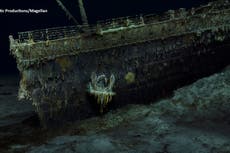 El primer escaneo digital completo del Titanic ofrece detalles del naufragio