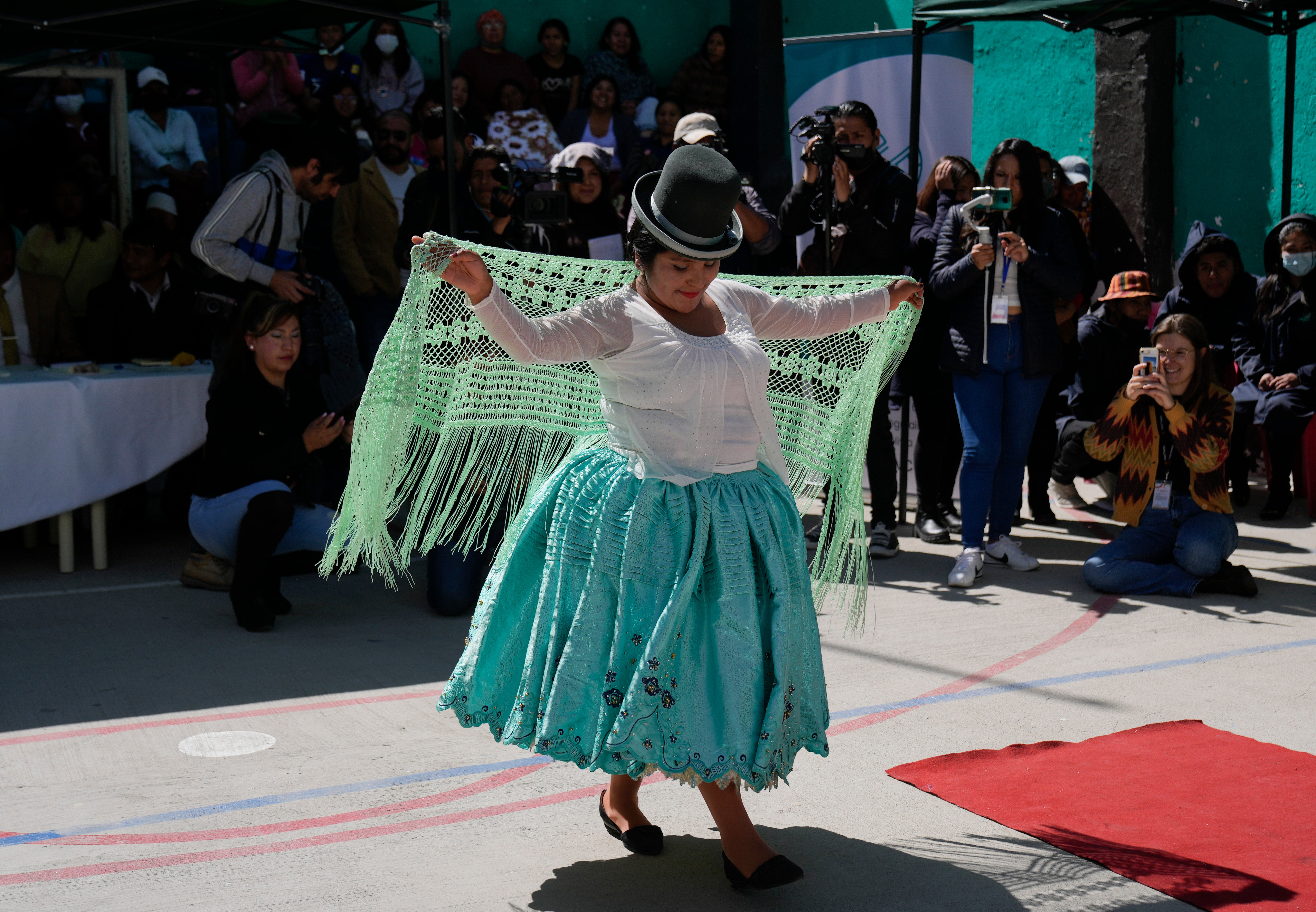 BOLIVIA-PRESAS DESFILE