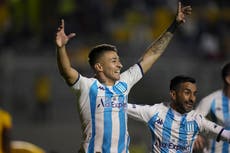 Libertadores: Racing gana en Ecuador y se escapa en la punta