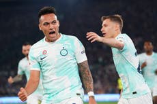 Lautaro le da la Copa Italia al Inter, con doblete en victoria 2-1 ante Fiorentina