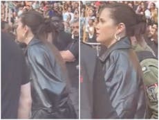 Selena Gómez le “grita” a guardia de seguridad en la gira Renaissance de Beyoncé