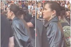 Selena Gómez le “grita” a guardia de seguridad en la gira Renaissance de Beyoncé