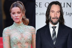 Keanu Reeves salvó a Kate Beckinsale de enseñar su ‘entrepierna’ en la alfombra roja
