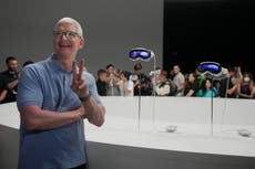 Apple devela gafas de $3.500 al incursionar en el mundo de la realidad virtual