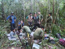 Con pocas esperanzas de hallar a niños perdidos en la Amazonía, indígenas recurrieron a ayahuasca