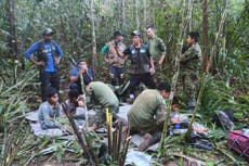 Con pocas esperanzas de hallar a niños perdidos en la Amazonía, indígenas recurrieron a ayahuasca