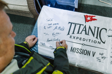 La preocupante advertencia de Hamish Harding en Instagram antes de sumergirse en el submarino del Titanic