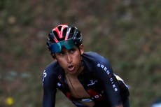 El excampeón Egan Bernal regresa al Tour tras el accidente que casi le costó la vida