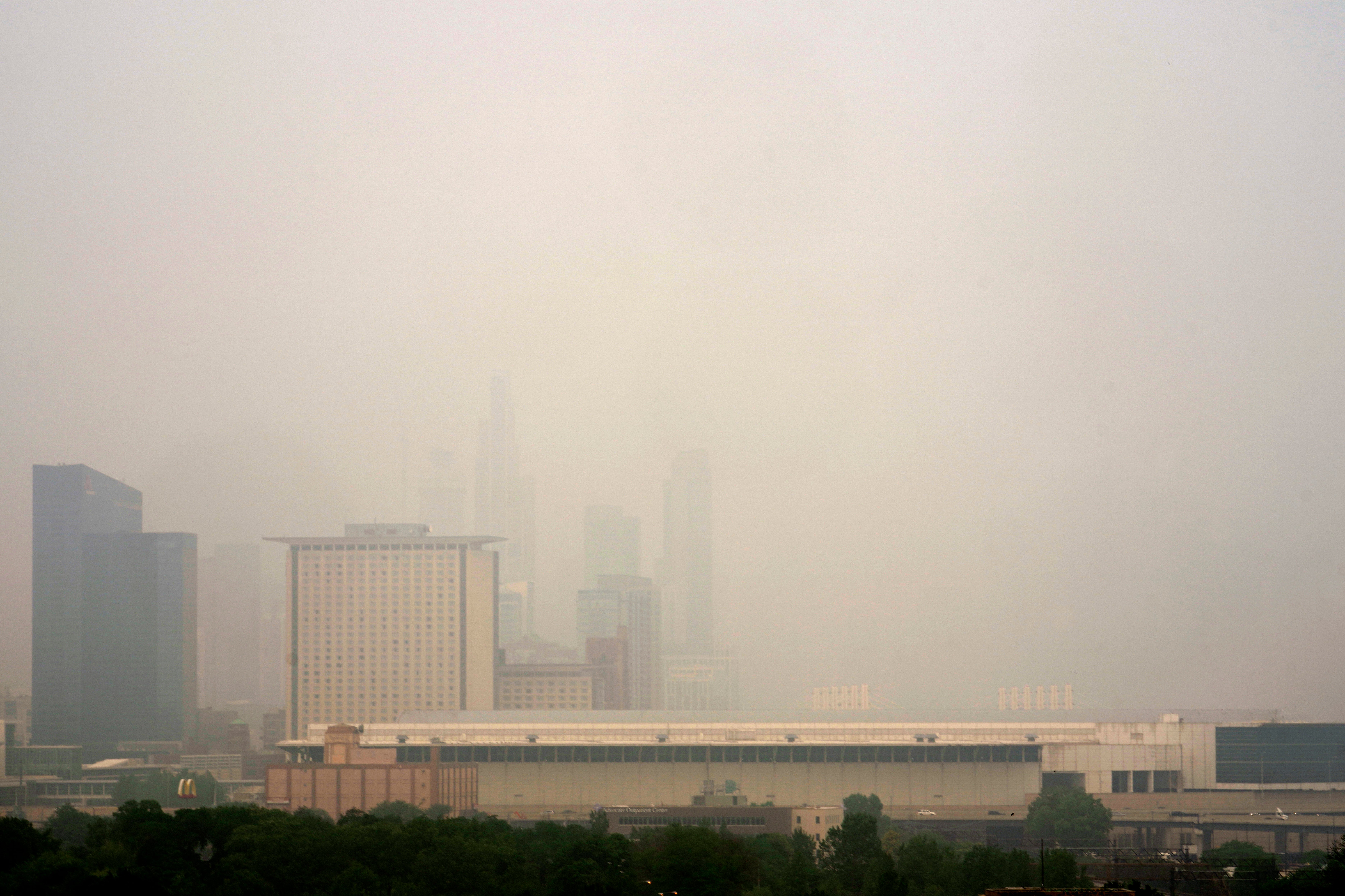 CANADÁ-INCENDIOS-AIRE