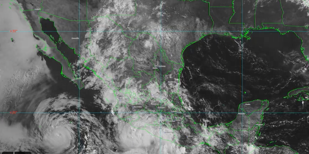 Estos son los estados que se verán afectados tras el paso del huracán Beatriz