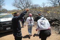 Emboscada con explosivos a policía mexicana pone en riesgo la búsqueda de desaparecidos