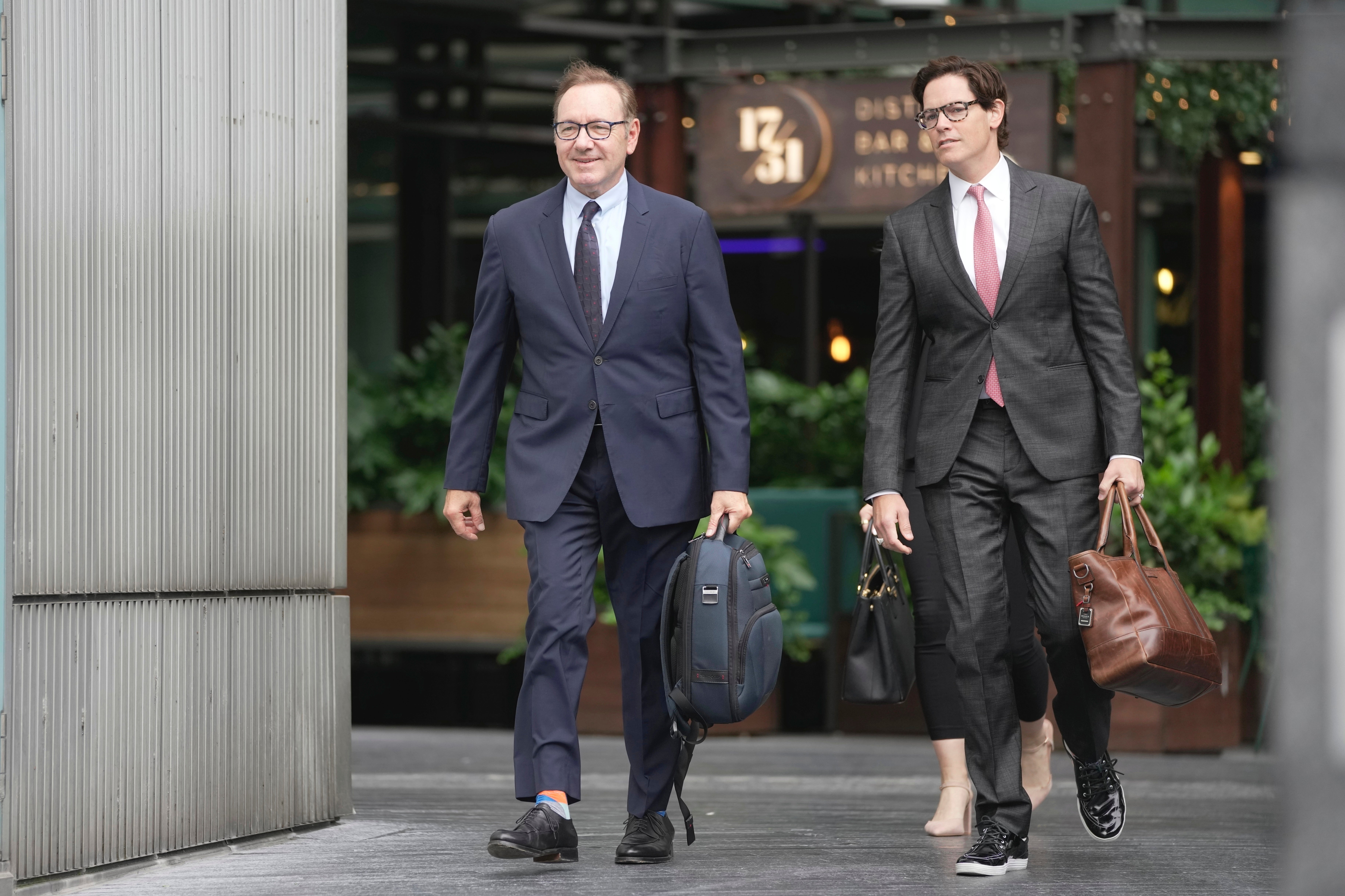 GBRETAÑA-SPACEY JUICIO