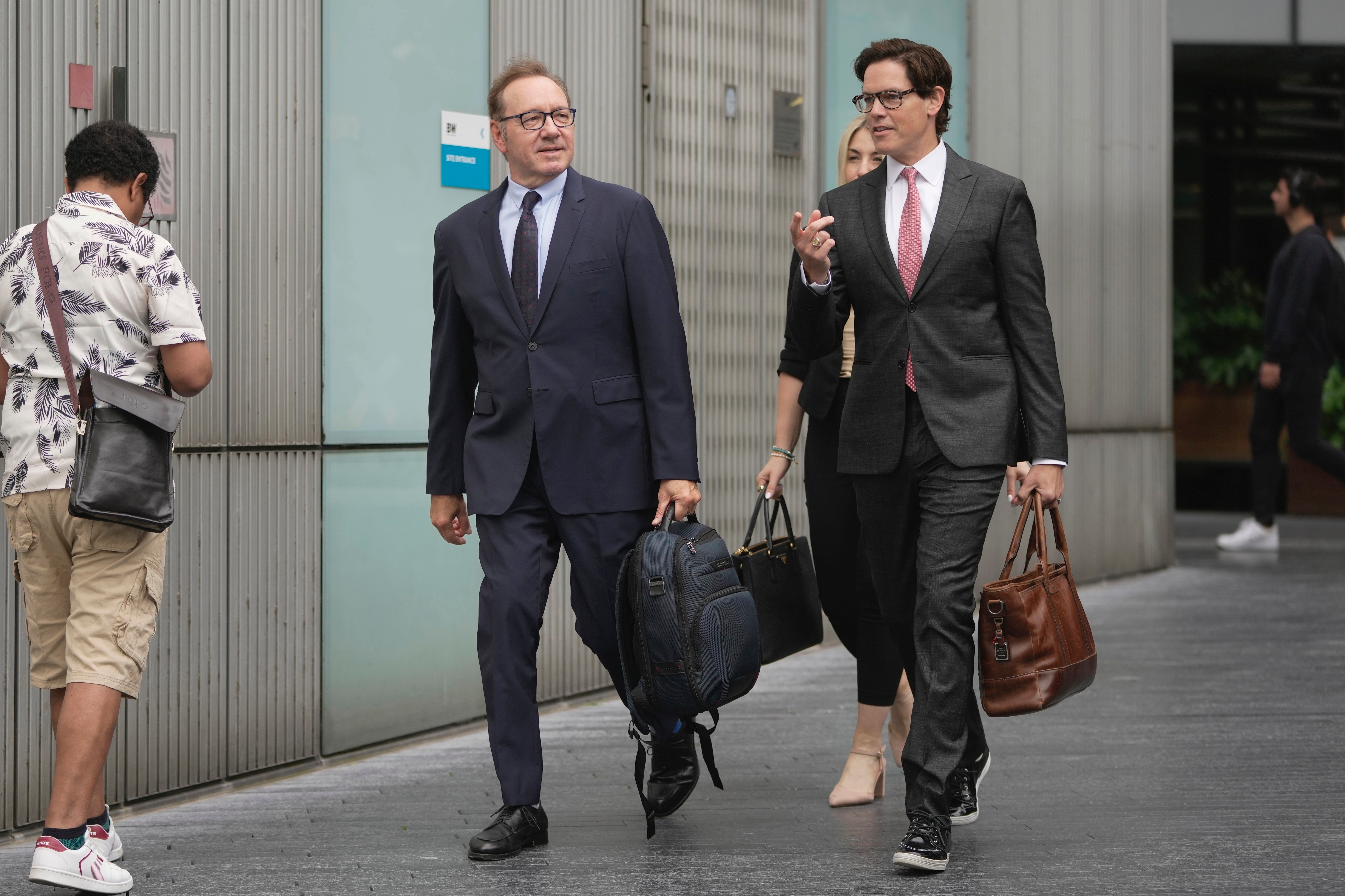 GBRETAÑA-SPACEY JUICIO