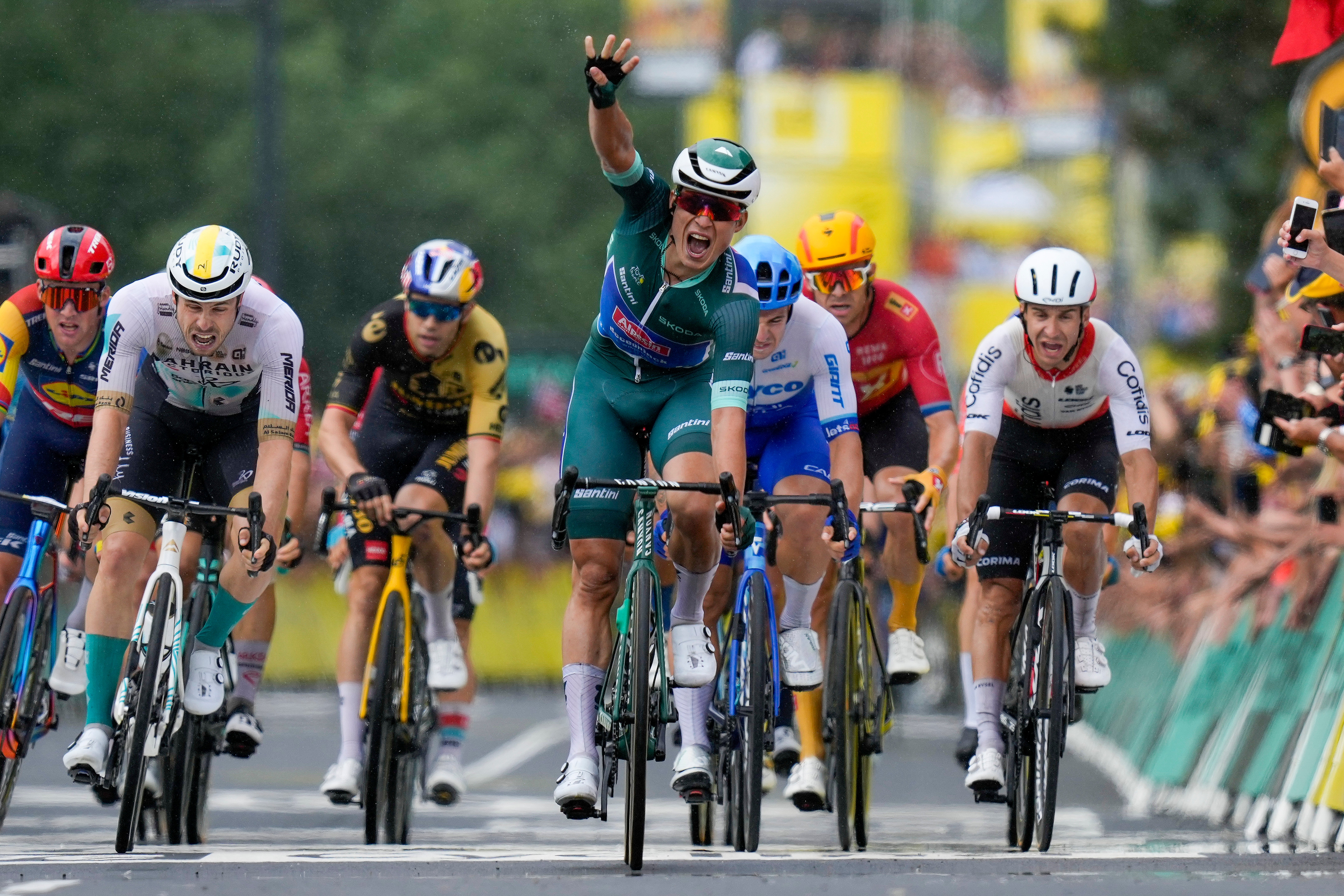 Jasper Philipsen es el favorito para el maillot verde