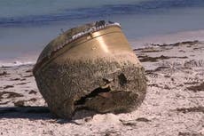 Funcionarios: Objeto misterioso aparecido en la costa australiana podría ser basura espacial