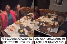 ¿Que cada quien pague lo suyo? Discusión por una cuenta de $4.600 dólares se vuelve viral en TikTok