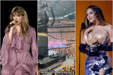 ¿Ir a un concierto sin ver el escenario? Fans de Taylor Swift y Beyoncé denuncian boletos sin “visibilidad”