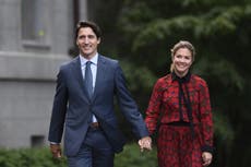 Trudeau y su esposa se separan tras 18 años de matrimonio