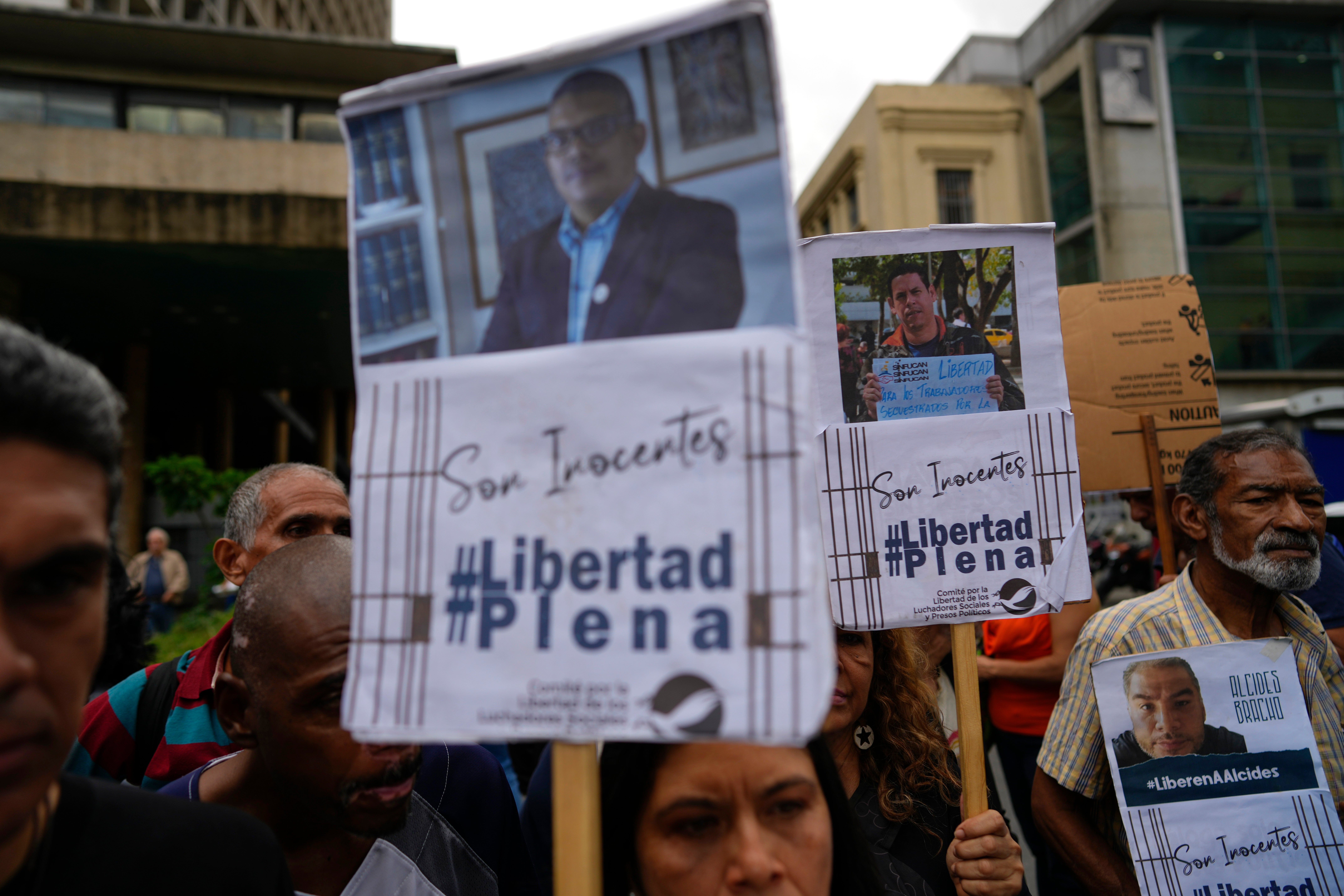 VENEZUELA-CONDENA SINDICALISTAS