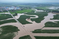 Lluvias e inundaciones dejan miles de evacuados en el noreste de China
