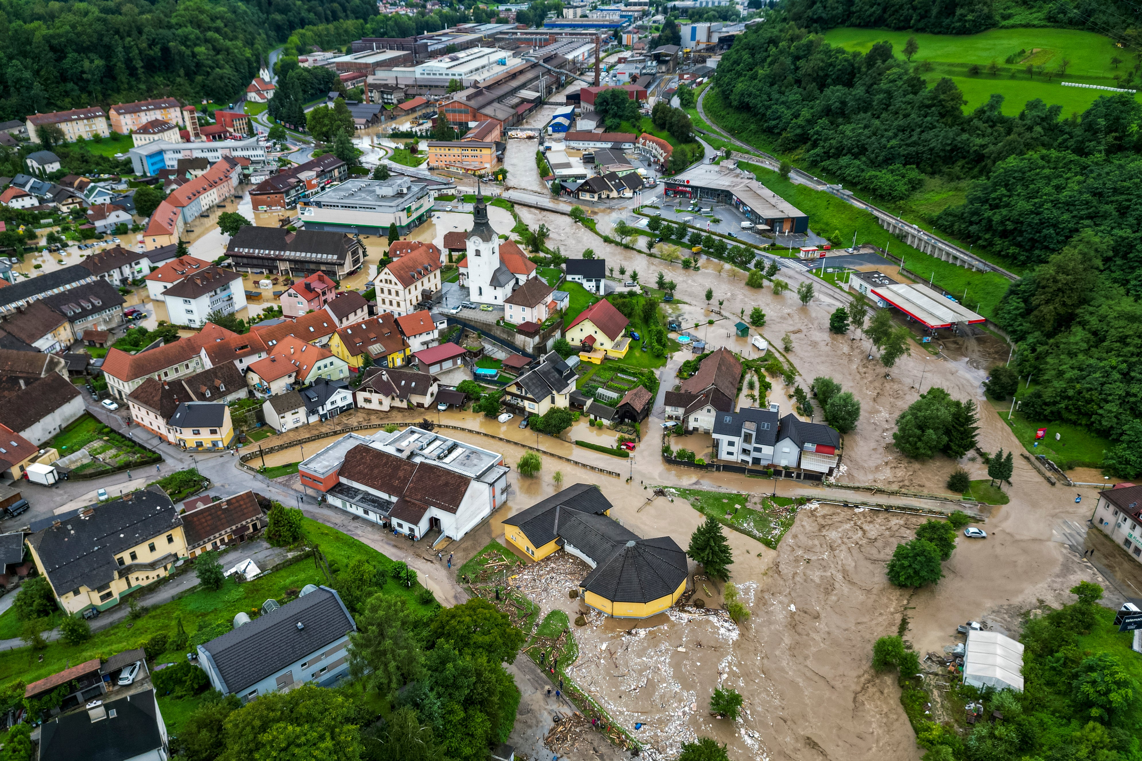 ESLOVENIA-INUNDACIONES