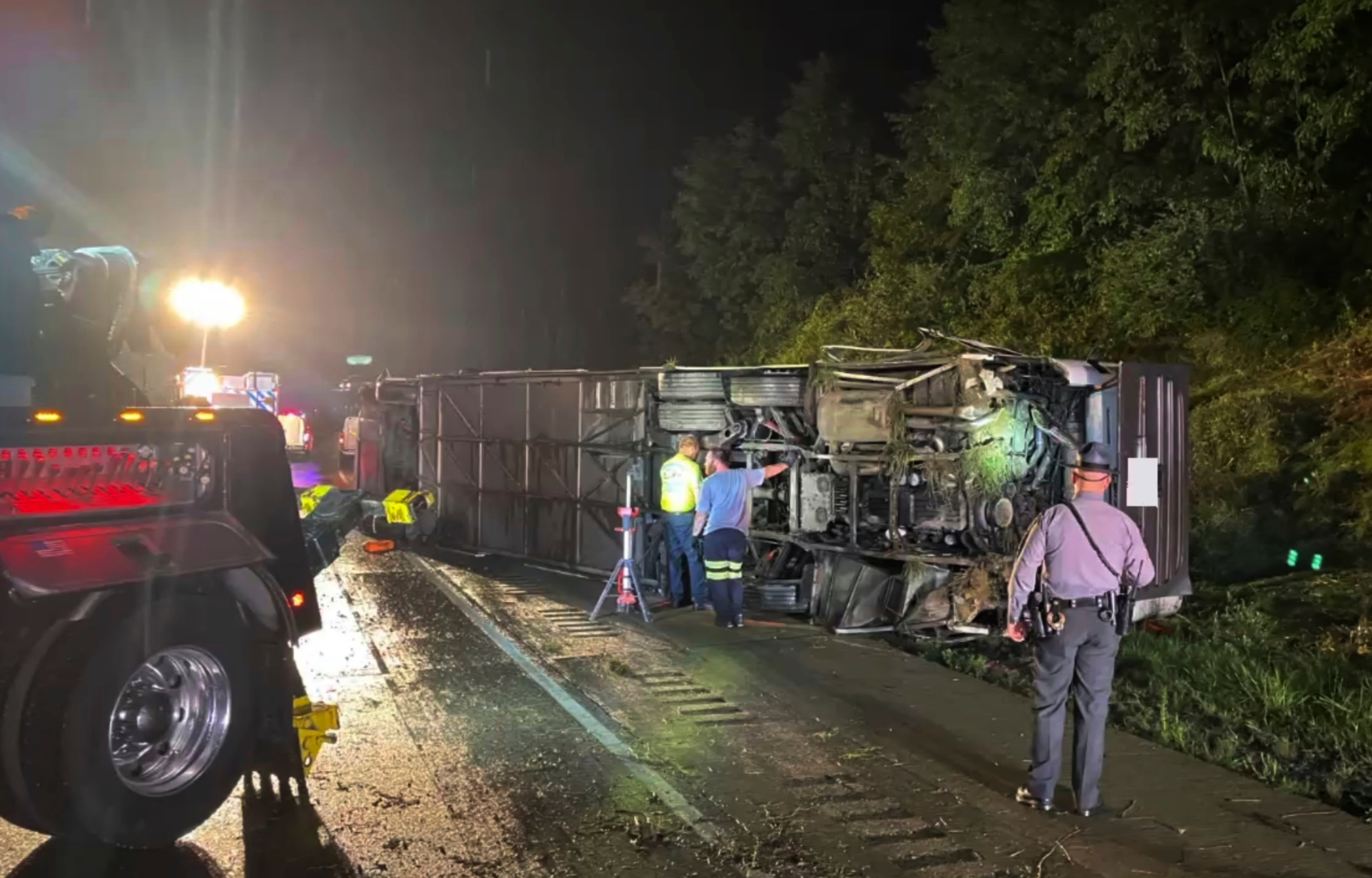 PENSILVANIA-ACCIDENTE DE BUS