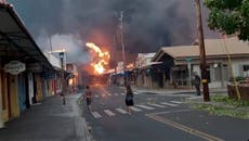 Los incendios toman por sorpresa Maui: arrasan una ciudad histórica y dejan 6 muertos