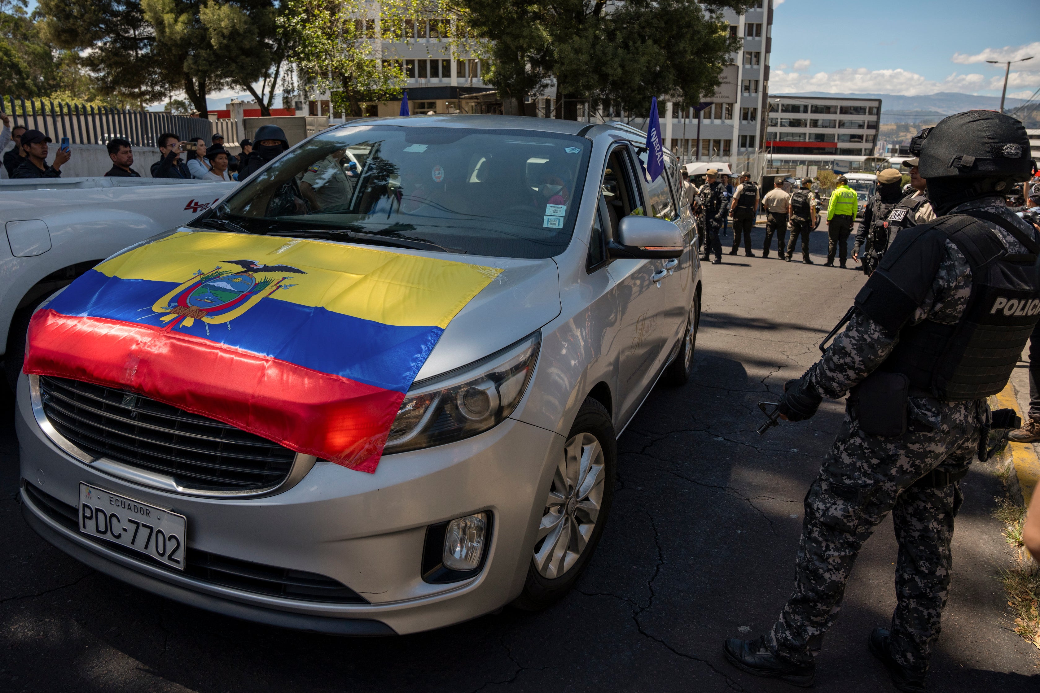 APTOPIX ECUADOR-CANDIDATO-ASESINATO