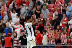 Bellingham anota en la victoria del Real Madrid 2-0 sobre el Athletic Bilbao
