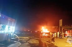 Una enorme explosión en una gasolinera de Daguestán, Rusia, deja 27 muertos y más de 100 heridos