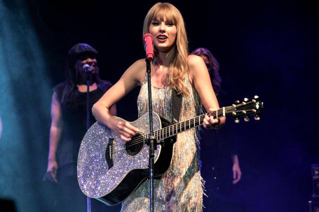 <p>Taylor Swift is helping boost demand for Travelodge rooms, according to the hotel group (PA)</p>